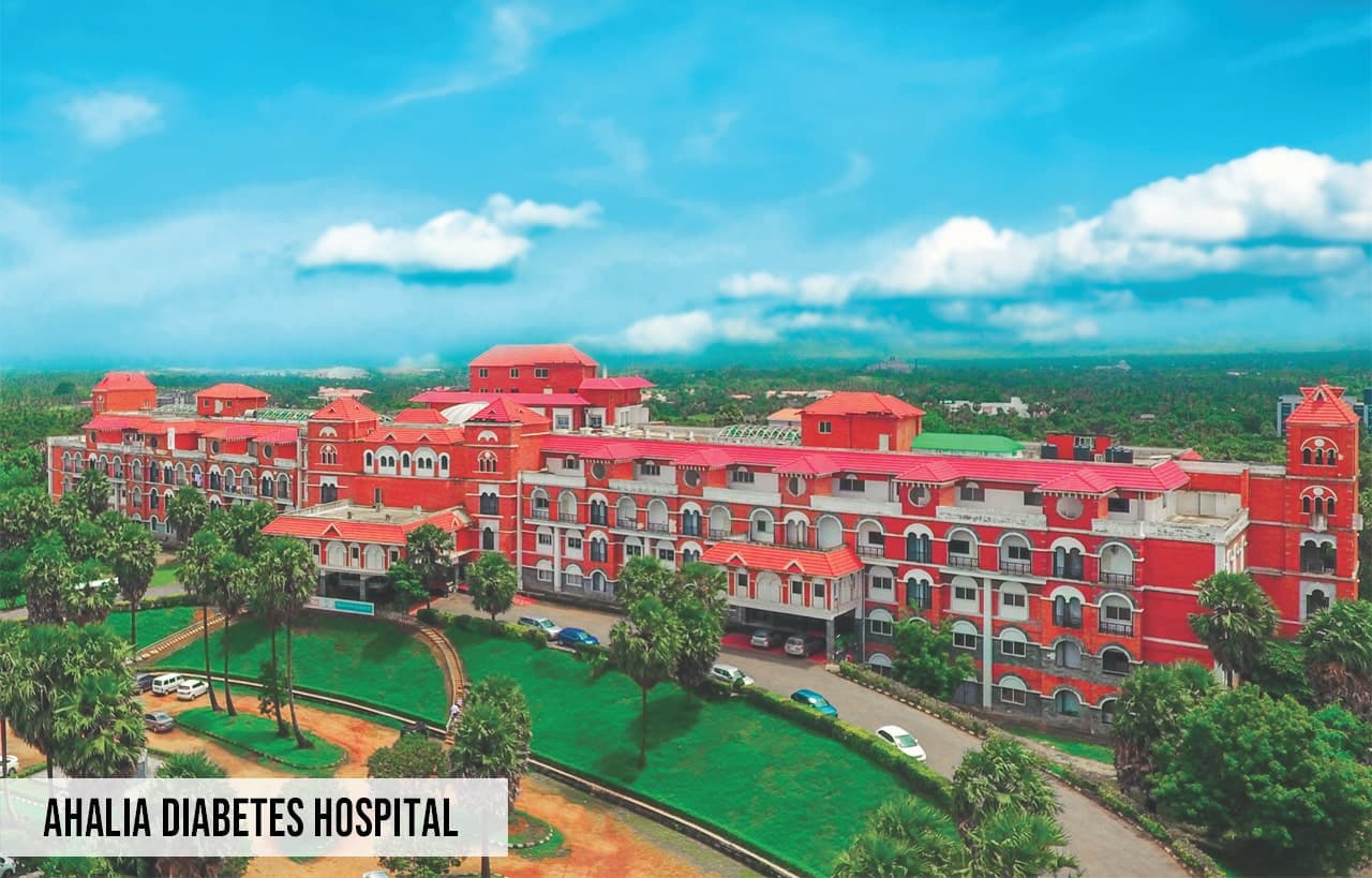 Ahalia Diabetes Hospital, Palakkad campus