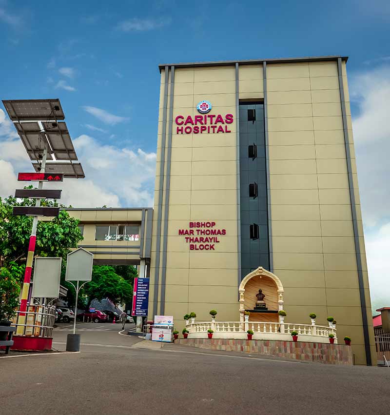 Caritas Hospital, Thellakom P.O logo