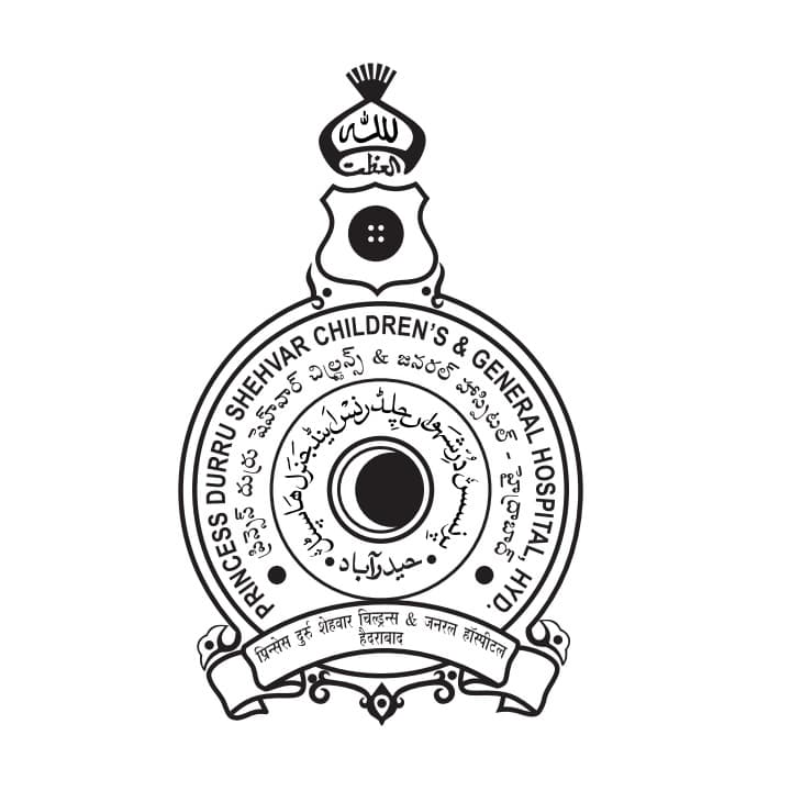 Princess Durru Shehvar Children`s and General Hospital, Hyderabad logo