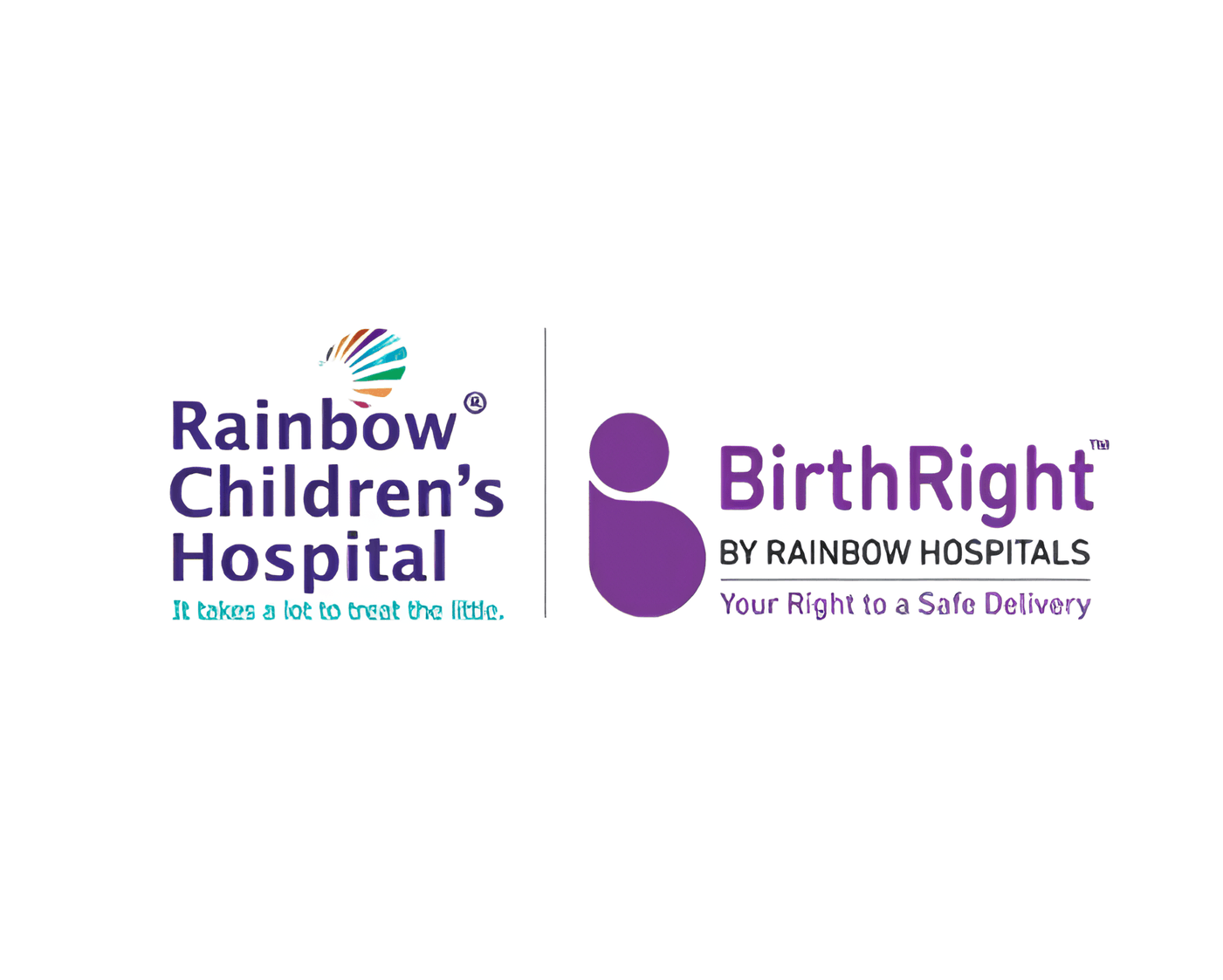 Rainbow Childrens Hospital and Birthright, Hyderabad logo