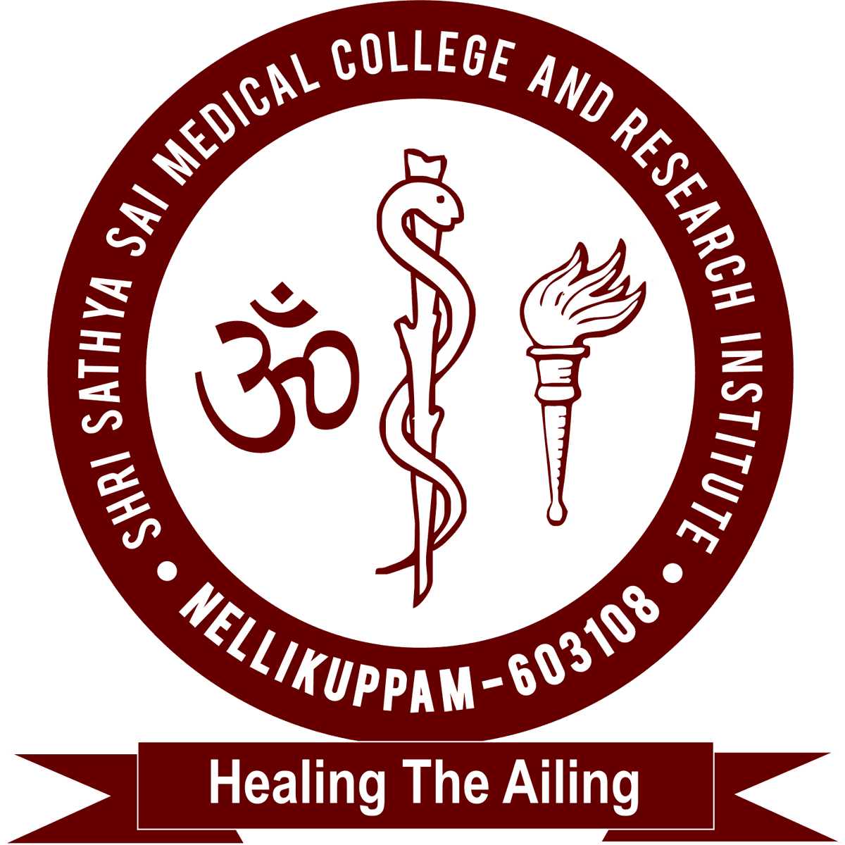 Shri Sathya Sai Medical College and Research Institute, Kanchipuram logo