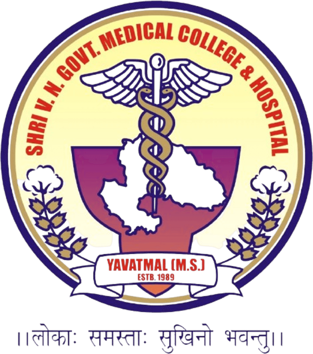 Shri Vasant Rao Naik Government. Medical College, Yavatmal logo
